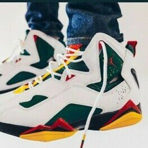 Jordan True Flight 'White Fir Amarillo' Mens Shoes